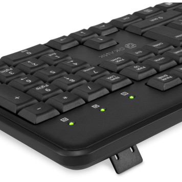Клавиатура + мышь Оклик S650 клав:черный мышь:черный USB (1875246) -14