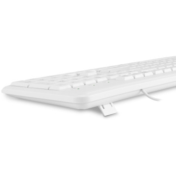 Клавиатура + мышь Оклик S650 клав:белый мышь:белый USB (1875257) -12