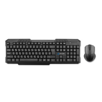 Клавиатура + мышь Оклик 205MK клав:черный мышь:черный USB беспроводная -6