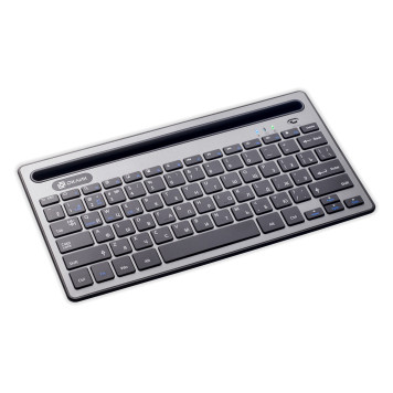 Клавиатура Оклик 845M серый/черный USB беспроводная BT/Radio slim Multimedia (1680661) -2