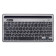 Клавиатура Оклик 845M серый/черный USB беспроводная BT/Radio slim Multimedia (1680661) 