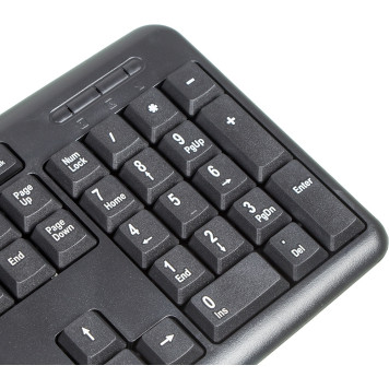 Клавиатура Оклик 180V2 черный USB -10
