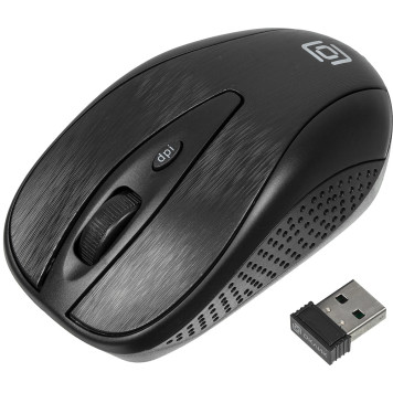 Клавиатура + мышь Оклик 210M клав:черный мышь:черный USB беспроводная -8