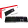 Клавиатура MSI VIGOR GK50 LOW PROFILE RU механическая черный USB Multimedia for gamer LED 