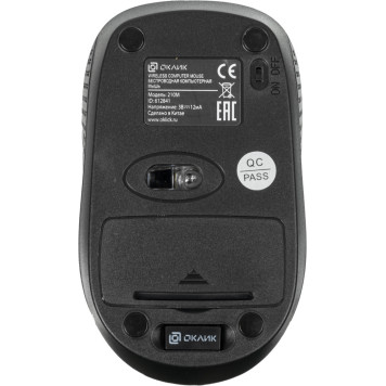 Клавиатура + мышь Оклик 210M клав:черный мышь:черный USB беспроводная -11