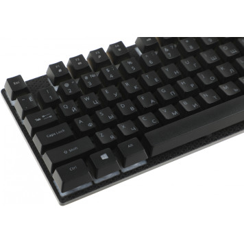 Клавиатура + мышь Defender Glion клав:черный мышь:черный/красный USB LED (45123) -8