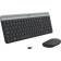 Клавиатура + мышь Logitech MK470 клав:черный/серый мышь:черный USB беспроводная slim (920-009204) 