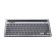 Клавиатура Оклик 845M серый/черный USB беспроводная BT/Radio slim Multimedia (1680661) 