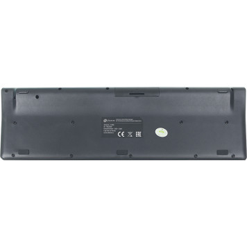 Клавиатура + мышь Оклик 220M клав:черный мышь:черный USB беспроводная slim Multimedia -8