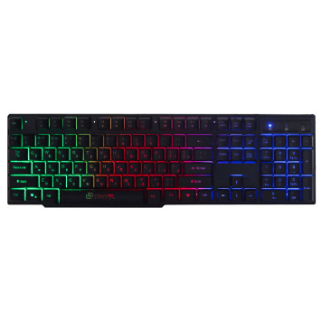 Клавиатура Oklick 780G SLAYER черный USB for gamer LED -12