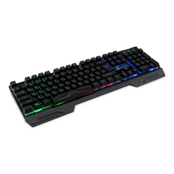 Клавиатура Оклик 709G черный USB LED (1788144) -8