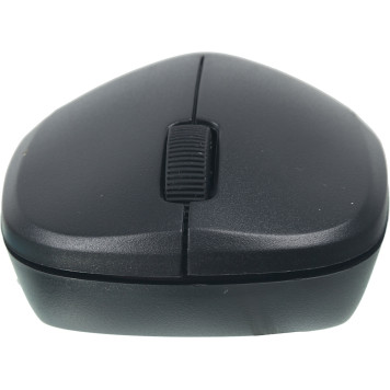 Клавиатура + мышь Оклик 220M клав:черный мышь:черный USB беспроводная slim Multimedia -10