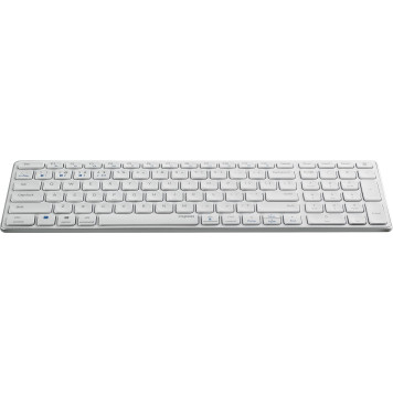Клавиатура Rapoo E9700M белый USB беспроводная BT/Radio slim Multimedia для ноутбука (14516) -4