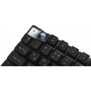 Клавиатура + мышь Defender Glion клав:черный мышь:черный/красный USB LED (45123) -13