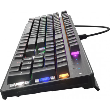 Клавиатура Оклик 970G Dark Knight механическая черный/серебристый USB for gamer LED -8