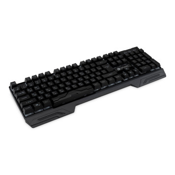 Клавиатура Оклик 709G черный USB LED (1788144) -7