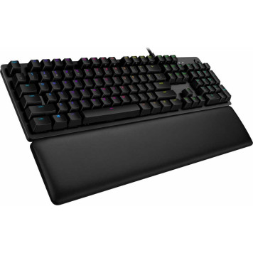 Клавиатура Logitech G513 Tactile (GX Brown switches) механическая черный USB Multimedia for gamer LED (подставка для запястий) -2