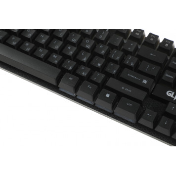 Клавиатура + мышь Defender Glion клав:черный мышь:черный/красный USB LED (45123) -9