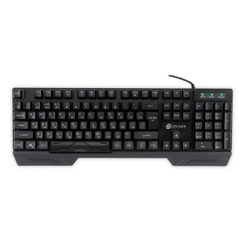 Клавиатура Оклик 709G черный USB LED (1788144) -3