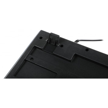 Клавиатура + мышь Defender Glion клав:черный мышь:черный/красный USB LED (45123) -15