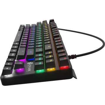 Клавиатура Oklick 969G SHOTGUN механическая черный USB Multimedia for gamer LED -33