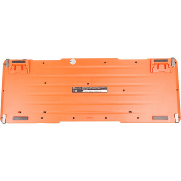 Клавиатура Oklick 717G BLACK DEATH черный/серый USB Multimedia for gamer LED -17