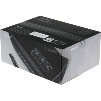 Колонки Edifier D12 black 1.0 черный/черный 70Вт беспроводные BT -3