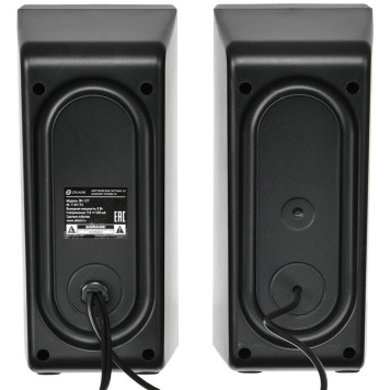 Колонки Оклик OK-127 2.0 черный 6Вт -6