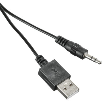 Колонки Оклик OK-127 2.0 черный 6Вт 