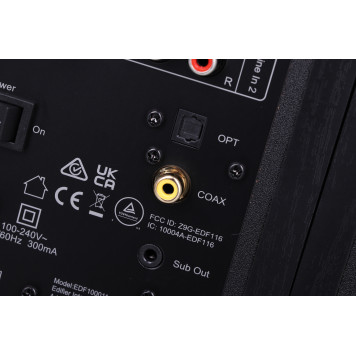 Колонки Edifier R1280DBs 2.0 черный 42Вт BT -13