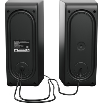 Колонки Оклик OK-127 2.0 черный 6Вт -21