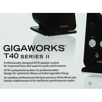 Колонки Creative GigaWorks T40 series II 2.0 черный 32Вт -11