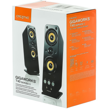 Колонки Creative GigaWorks T40 series II 2.0 черный 32Вт -10