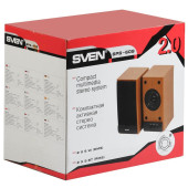 Колонки Sven SPS-609 2.0 черный 10Вт