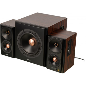 Колонки Edifier S360DB 2.1 коричневый 155Вт BT 