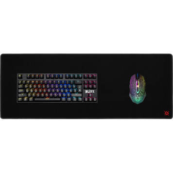 Коврик для мыши Defender Black Ultra One XL черный 780x300x5мм (50004) -1