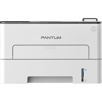 Принтер лазерный Pantum P3300DW A4 Duplex Net WiFi белый 