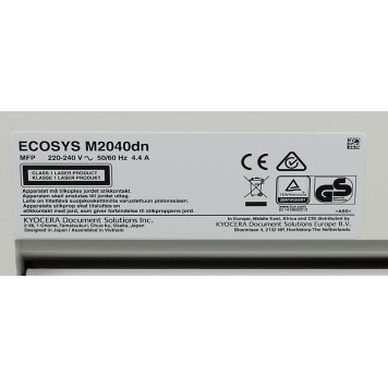 МФУ лазерный Kyocera Ecosys M2040DN (Азия) (1102S33AX0) A4 Duplex -17