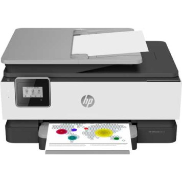 МФУ струйный HP OfficeJet 8013 (1KR70B) A4 Duplex WiFi черный/белый -2