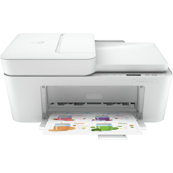 МФУ струйный HP DeskJet Plus 4120 (3XV14B) A4 WiFi USB белый -3