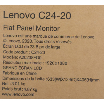 Монитор Lenovo 23.8