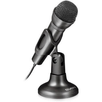 Микрофон проводной Sven MK-500 1.8м черный 