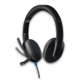 Наушники с микрофоном Logitech H540 черный накладные оголовье (981-000480) -6