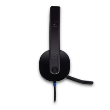 Наушники с микрофоном Logitech H540 черный накладные оголовье (981-000480) -3