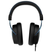 Наушники с микрофоном HyperX Cloud Alpha S черный/голубой 1м мониторные оголовье (4P5L3AA)