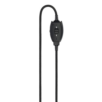 Наушники с микрофоном Hama HS-P300 черный 2м накладные оголовье (00139925) -1