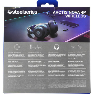 Наушники с микрофоном Steelseries Arctis Nova 4P черный (61641) -5