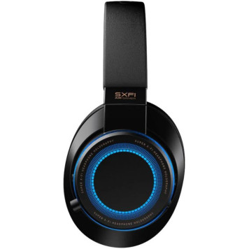 Наушники с микрофоном Creative SXFI Air Gamer черный 2м мониторные BT оголовье (51EF0810AA005) -4
