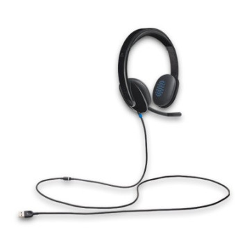 Наушники с микрофоном Logitech H540 черный накладные оголовье (981-000480) -5
