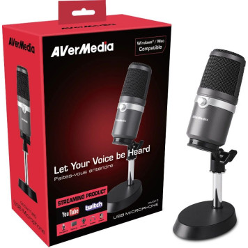 Микрофон проводной Avermedia AM 310 черный -5